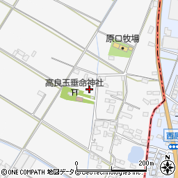 福岡県久留米市荒木町荒木4013-6周辺の地図