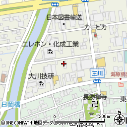 新明和工業株式会社　大分営業所周辺の地図