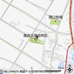 福岡県久留米市荒木町荒木4024周辺の地図