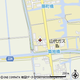 佐賀県佐賀市鍋島町八戸1982-8周辺の地図