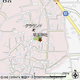 早玉神社周辺の地図