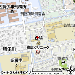 佐賀県佐賀市長瀬町10周辺の地図