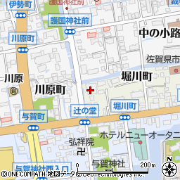 佐賀銀行研修所周辺の地図