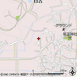 福岡県八女郡広川町日吉377周辺の地図