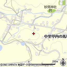 佐賀県伊万里市二里町（中里甲内の馬場）周辺の地図