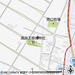 福岡県久留米市荒木町荒木4024-2周辺の地図
