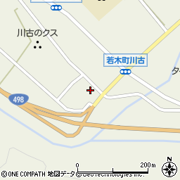 佐賀県武雄市若木町大字川古7855周辺の地図