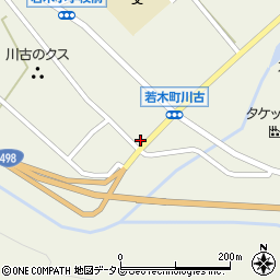 佐賀県武雄市若木町大字川古7864周辺の地図