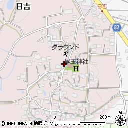 福岡県八女郡広川町日吉361-3周辺の地図