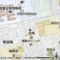 佐賀県佐賀市長瀬町10-33周辺の地図