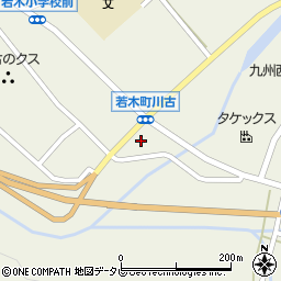 佐賀県武雄市若木町大字川古9395周辺の地図