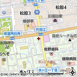 佐賀銀行コールセンター周辺の地図