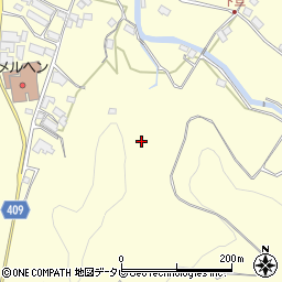 大分県玖珠郡九重町右田3190周辺の地図