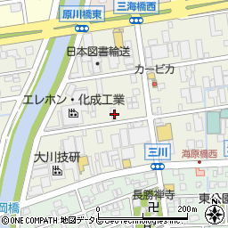 日陽運輸株式会社　大分営業所周辺の地図