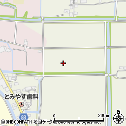 福岡県久留米市城島町六町原周辺の地図