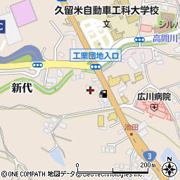 山口自動車整備工場周辺の地図