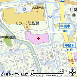 株式会社西日本旅行　モラージュ佐賀支店周辺の地図
