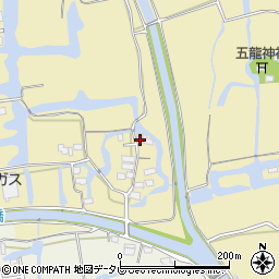 佐賀県佐賀市鍋島町八戸1719周辺の地図