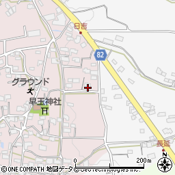 福岡県八女郡広川町日吉267周辺の地図