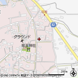 福岡県八女郡広川町日吉271周辺の地図