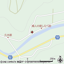 福岡県八女市上陽町久木原1928周辺の地図