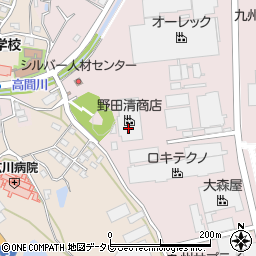 株式会社野田清商店　広川工場周辺の地図