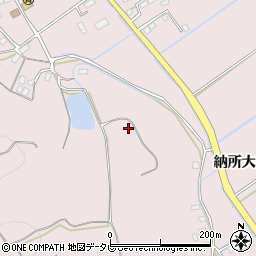 佐賀県多久市東多久町納所大畑3764周辺の地図