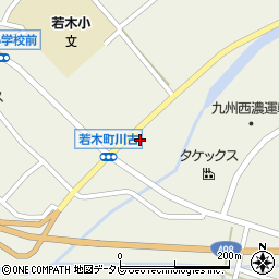 佐賀県武雄市若木町大字川古9332周辺の地図