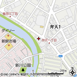 株式会社大分白屋　ダスキン事業部周辺の地図