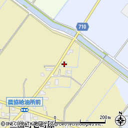 福岡県久留米市三潴町壱町原188-3周辺の地図