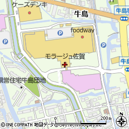 デコホームモラージュ佐賀店周辺の地図