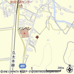 大分県玖珠郡九重町右田3201周辺の地図