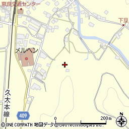 大分県玖珠郡九重町右田3193周辺の地図