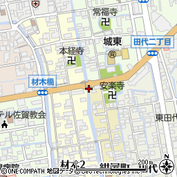 佐賀県佐賀市紺屋町周辺の地図