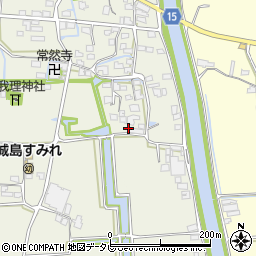 福岡県久留米市城島町大依周辺の地図