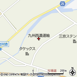 佐賀県武雄市若木町大字川古9679周辺の地図