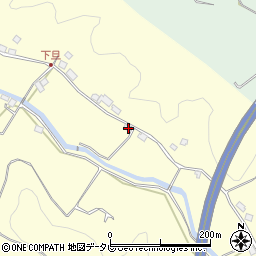 大分県玖珠郡九重町右田3458周辺の地図