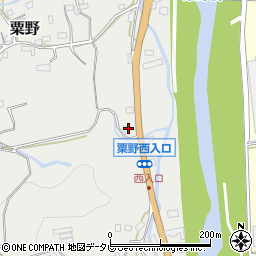 大分県玖珠郡九重町粟野1299-2周辺の地図
