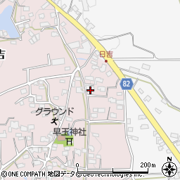 福岡県八女郡広川町日吉272周辺の地図