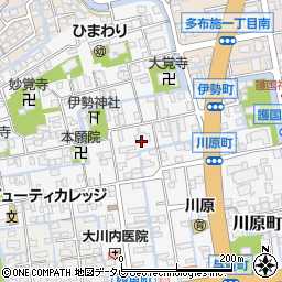 コアマンション伊勢周辺の地図