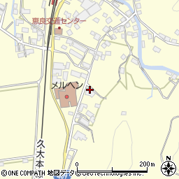 大分県玖珠郡九重町右田3157周辺の地図