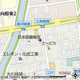 田坂鋼業株式会社　大分支店周辺の地図