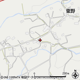 大分県玖珠郡九重町粟野1462-1周辺の地図