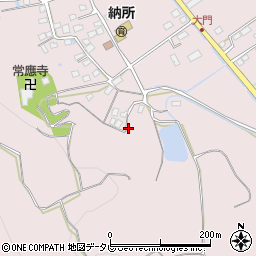 佐賀県多久市東多久町納所大畑3436周辺の地図