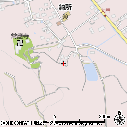 佐賀県多久市東多久町納所大畑3446周辺の地図