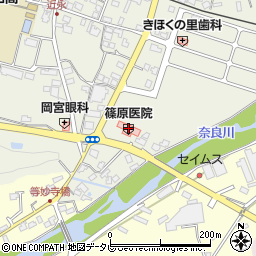 篠原医院周辺の地図