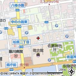 エバーライフ佐賀城内周辺の地図