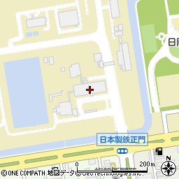 日本製鉄株式会社　大分製鐵所厚板部厚板工場周辺の地図