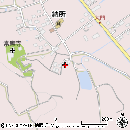 佐賀県多久市東多久町納所大畑3437周辺の地図