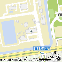 日本製鉄株式会社　大分製鐵所安全環境防災部交通安全推進会周辺の地図